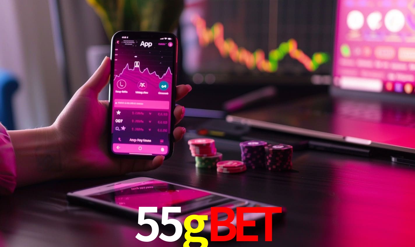 Comparação APP mobile vs versão web da 55gbet